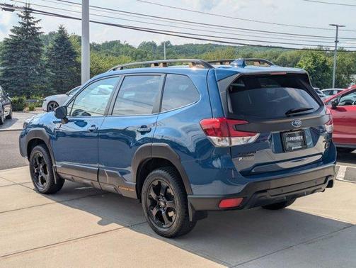 Geyser Blue 2022 Subaru Forester Wilderness