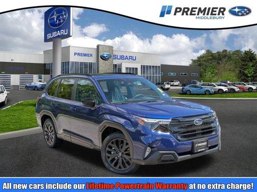 Sapphire Blue Pearl 2026 Subaru Forester Sport
