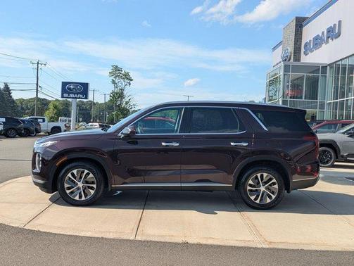Burgundy 2020 Hyundai PALISADE SEL