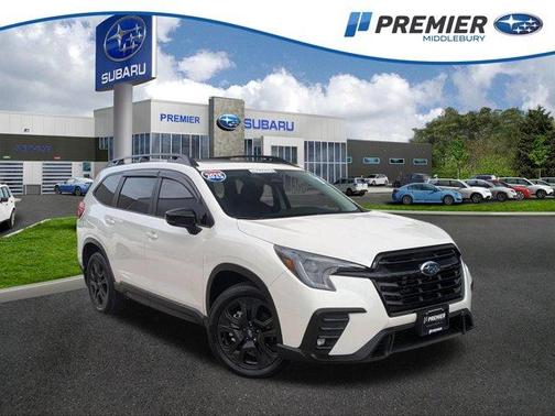 Crystal White Pearl 2025 Subaru Ascent Onyx Edition Touring
