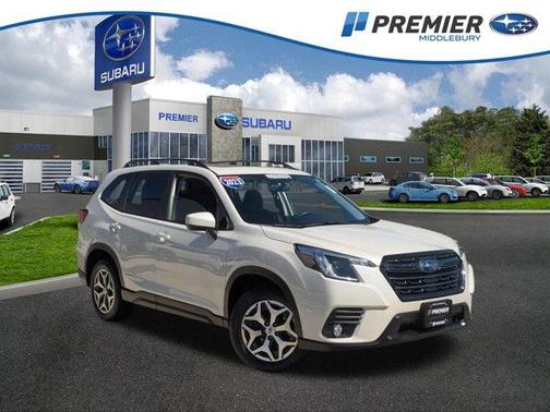 Crystal White Pearl 2023 Subaru Forester Premium