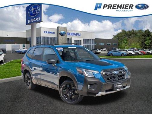 Geyser Blue 2022 Subaru Forester Wilderness