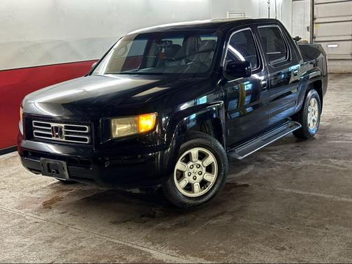 BLACK 2007 Honda Ridgeline RTL