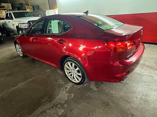 RED 2007 Lexus IS 250 Base