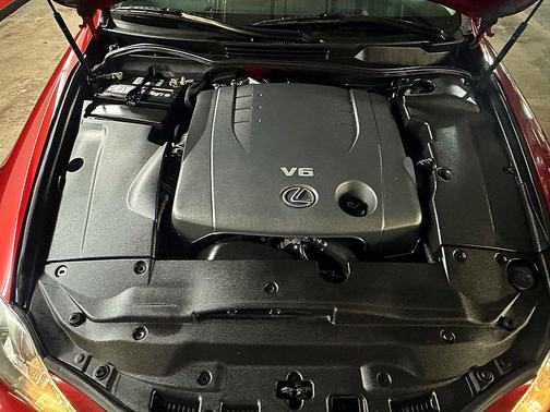 RED 2007 Lexus IS 250 Base