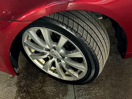 RED 2007 Lexus IS 250 Base