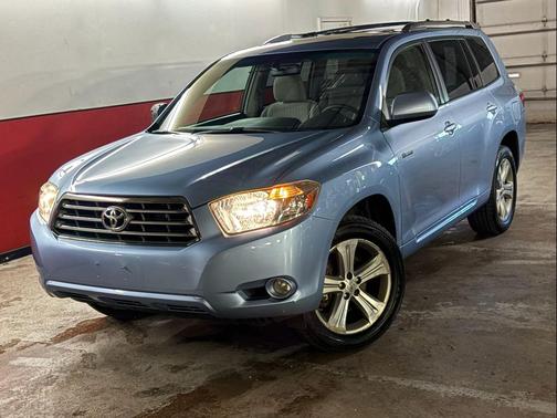 BLUE 2008 Toyota Highlander Sport