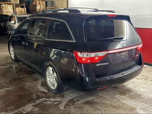 Black 2012 Honda Odyssey Touring Elite