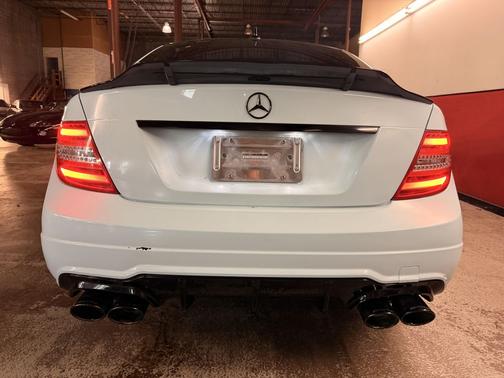 WHITE 2013 Mercedes-Benz C-Class C 300 4MATIC Sport