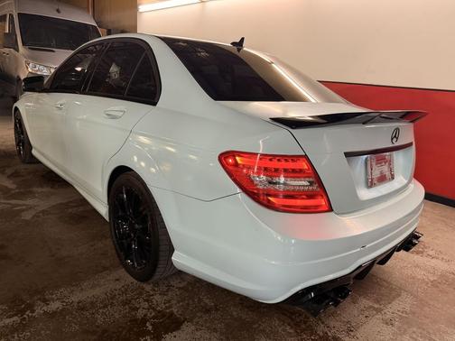 WHITE 2013 Mercedes-Benz C-Class C 300 4MATIC Sport
