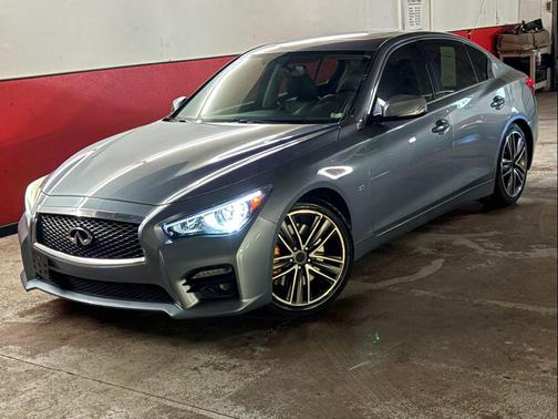 BLUE 2014 INFINITI Q50 Sport