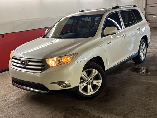 WHITE 2012 Toyota Highlander Limited
