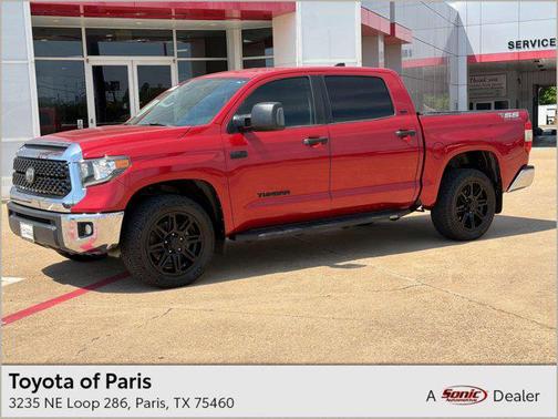 Barcelona Red Metallic 2020 Toyota Tundra SR5