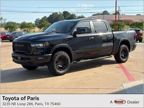 Diamond Black Crystal Pearlcoat 2025 RAM 1500 Rebel