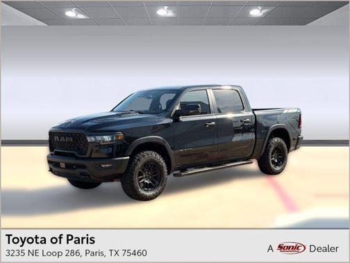 Diamond Black Crystal Pearlcoat 2025 RAM 1500 Rebel