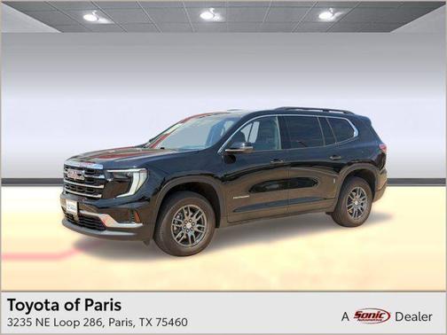 Ebony Twilight Metallic 2025 GMC Acadia FWD Elevation