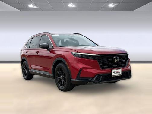 Maroon 2024 Honda CR-V Hybrid Sport FWD