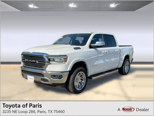 Bright White Clearcoat 2021 RAM 1500 Laramie