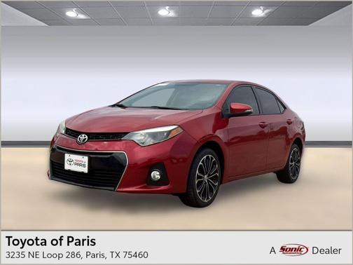 Barcelona Red Metallic 2016 Toyota Corolla S