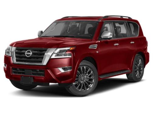 Coulis Red Pearl 2023 Nissan Armada Platinum 4WD