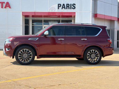 Coulis Red Pearl 2023 Nissan Armada Platinum 4WD