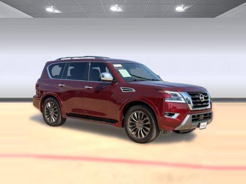 Coulis Red Pearl 2023 Nissan Armada Platinum 4WD