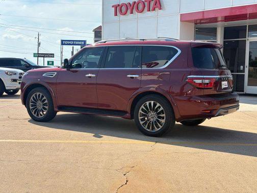 Coulis Red Pearl 2023 Nissan Armada Platinum 4WD