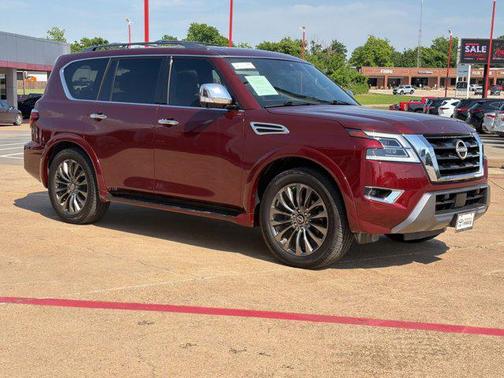 Coulis Red Pearl 2023 Nissan Armada Platinum 4WD