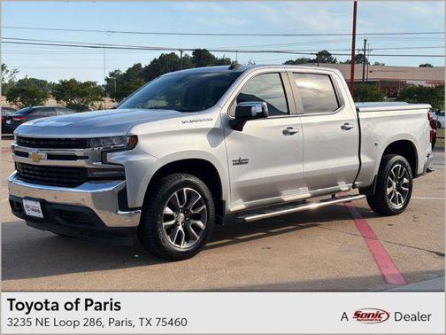 Silver Ice Metallic 2019 Chevrolet Silverado 1500 LT