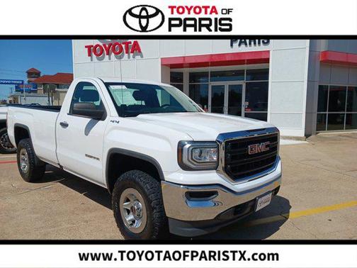Summit White 2018 GMC Sierra 1500 Base