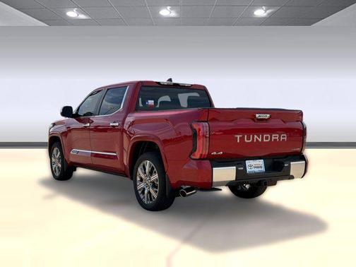 Supersonic Red 2026 Toyota Tundra Hybrid Capstone