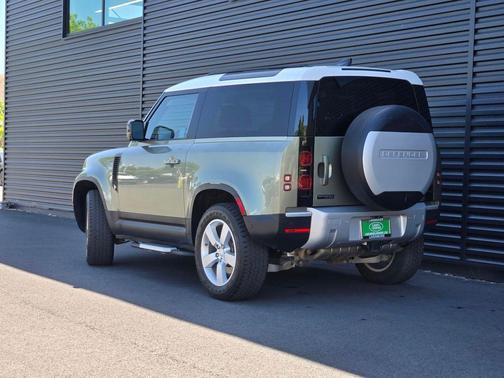 Pangea Green Metallic 2021 Land Rover Defender 90 First Edition