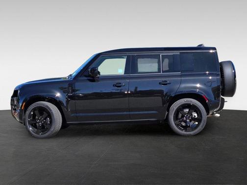 Santorini Black Metallic 2026 Land Rover Defender P500 X-Dynamic SE
