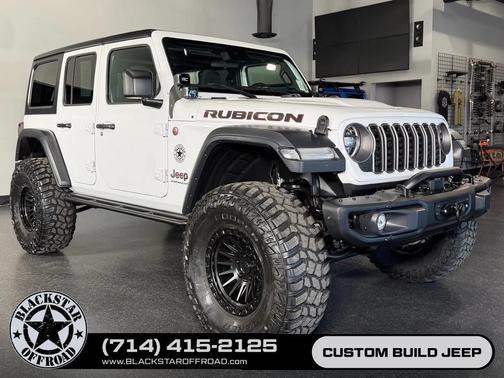 Bright White Clearcoat 2025 Jeep Wrangler Rubicon