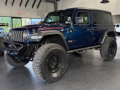 Blue 2025 Jeep Wrangler Rubicon