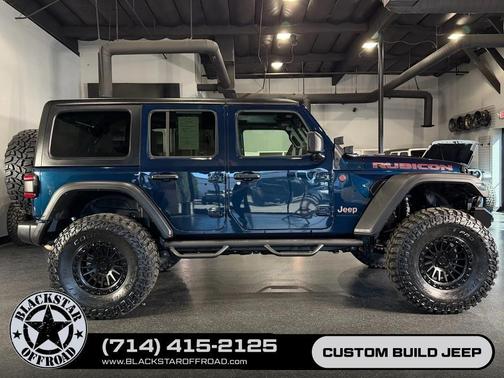 Fathom Blue Pearlcoat 2025 Jeep Wrangler Rubicon
