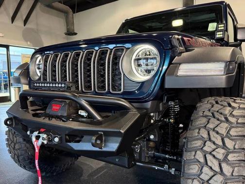 Blue 2025 Jeep Wrangler Rubicon