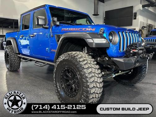 Hydro Blue Pearlcoat 2021 Jeep Gladiator Rubicon