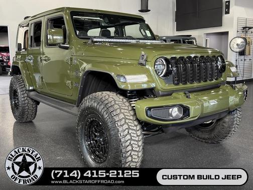 Sarge Green Clearcoat 2024 Jeep Wrangler 4xe High Altitude