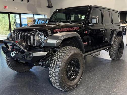 Black Clearcoat 2024 Jeep Wrangler Rubicon