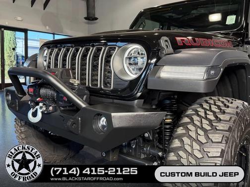 Black Clearcoat 2024 Jeep Wrangler Rubicon