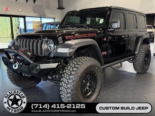 Black Clearcoat 2024 Jeep Wrangler Rubicon