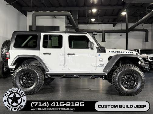 Bright White Clearcoat 2024 Jeep Wrangler 4xe Rubicon