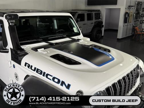 Bright White Clearcoat 2024 Jeep Wrangler 4xe Rubicon