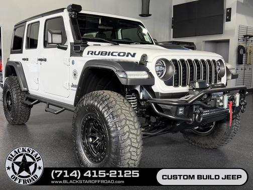 Bright White Clearcoat 2024 Jeep Wrangler 4xe Rubicon