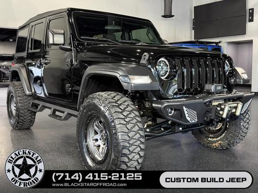 Black Clearcoat 2022 Jeep Wrangler Unlimited Sport