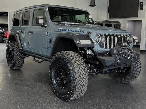 Gray 2025 Jeep Wrangler 4xe Sport S