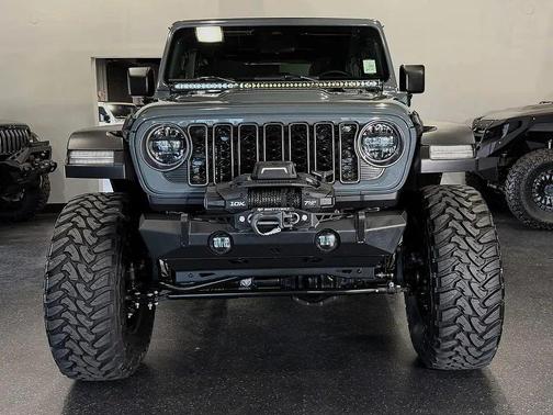 Gray 2025 Jeep Wrangler 4xe Sport S