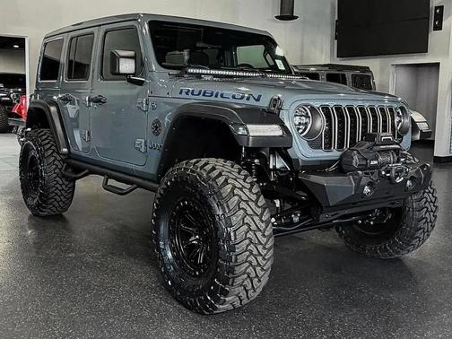 Gray 2025 Jeep Wrangler 4xe Sport S
