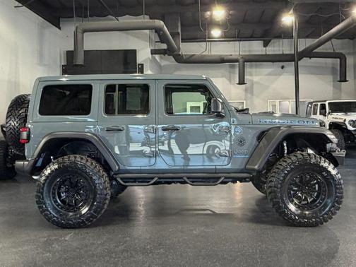 Gray 2025 Jeep Wrangler 4xe Sport S